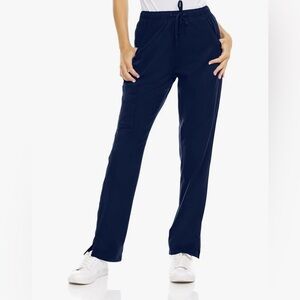 New-‎ waterproof Soft silk like 
Navy Blue Women's medical scrub Pants